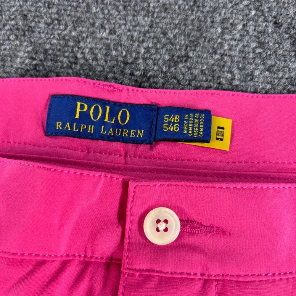 Polo Ralph Lauren Golf Shorts Men 54B Pink Performance Stretch NWT New
